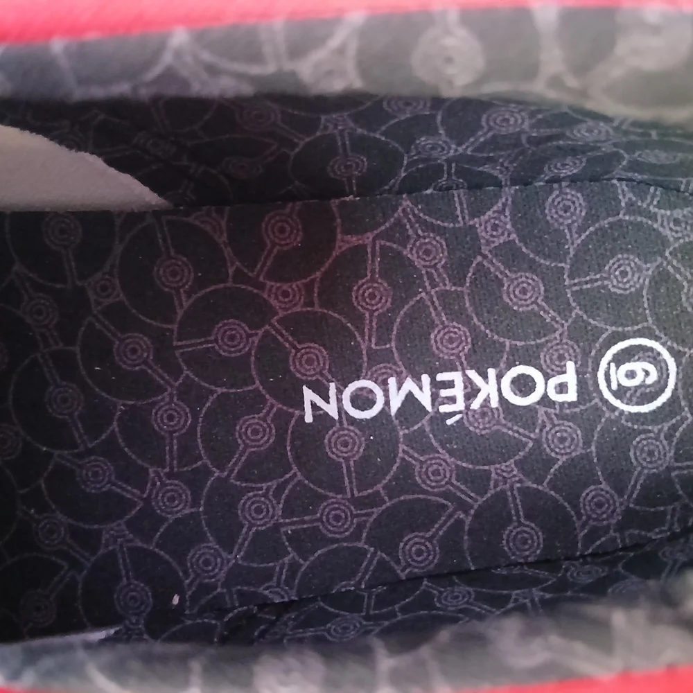 Pokemon Kids Sneakers - Red, Black, White - Picture 5 of 5